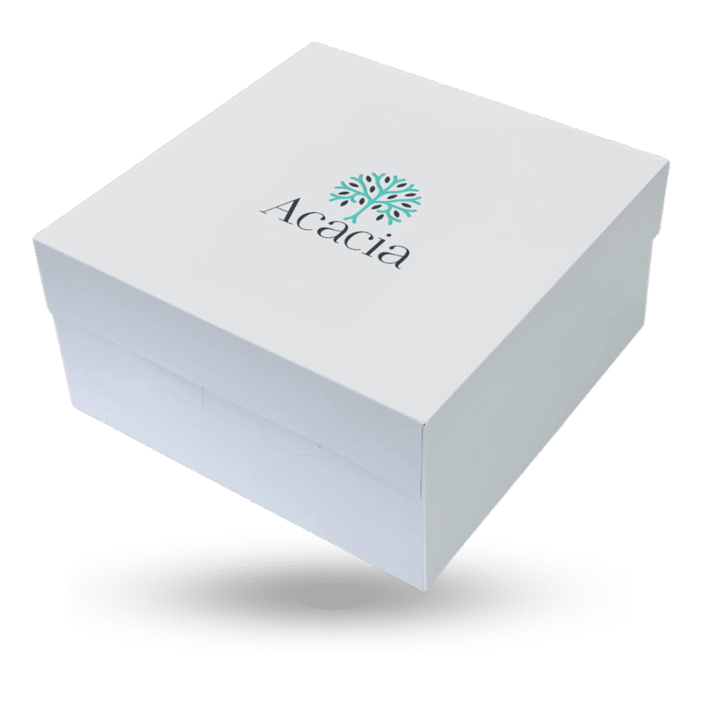 cake boxes - The Acacia