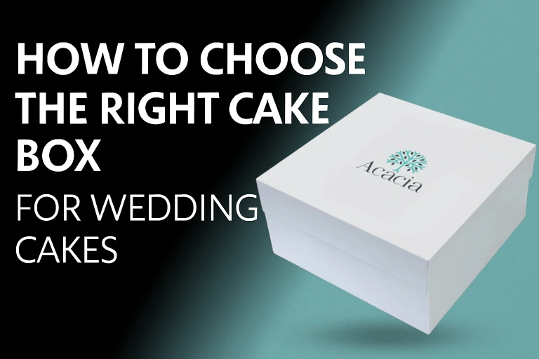 Wedding Cake Boxes - Acacia