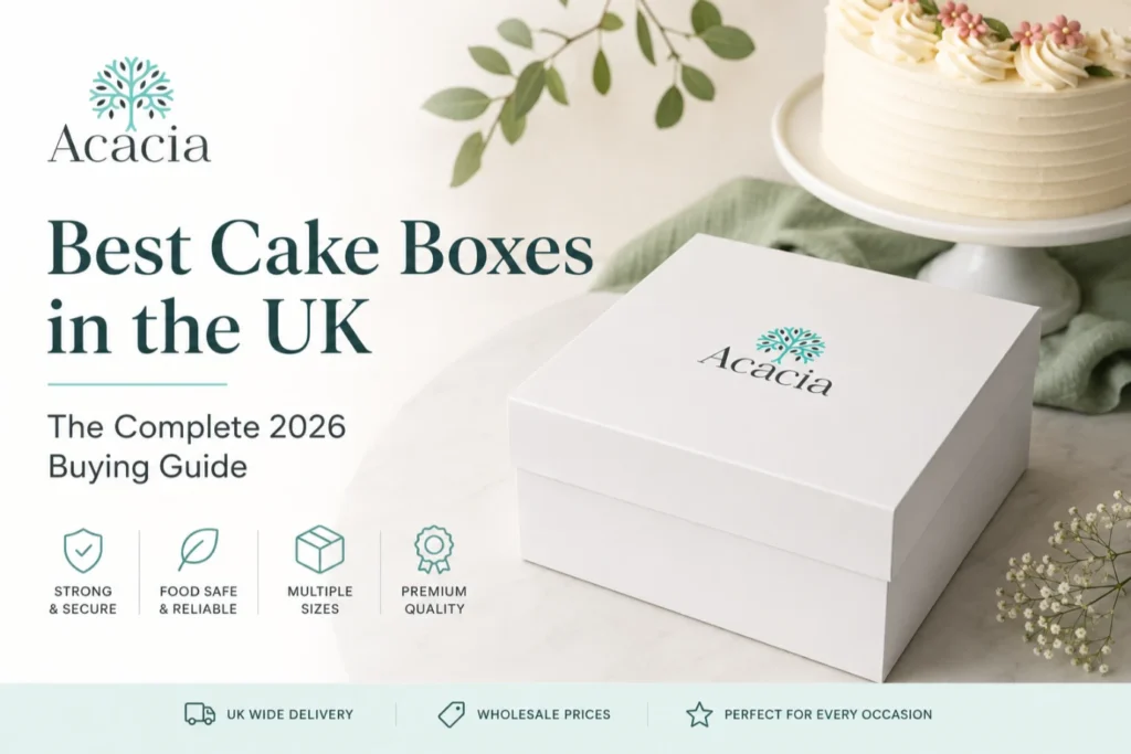 Best Cake Boxes in the UK 2026 Guide The Acacia