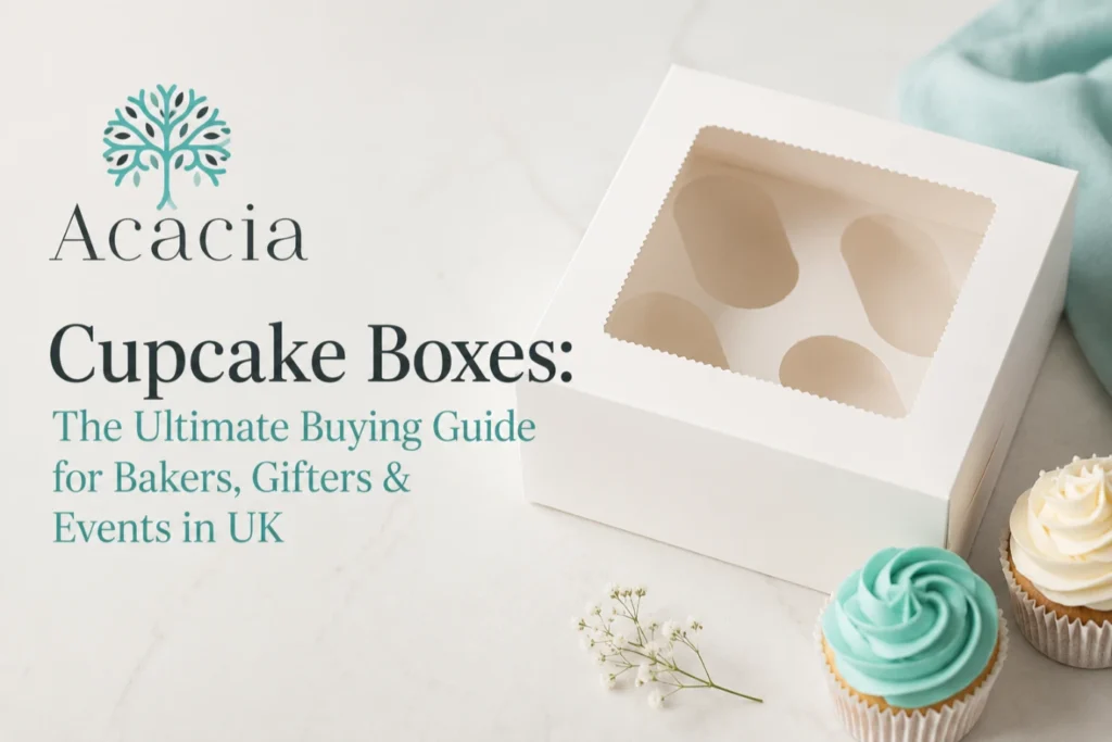 Cupcake Boxes The Ultimate Buying Guide for Bakers, Gifters & Events in UK